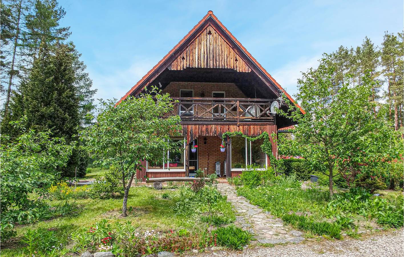 Dom dla 7 osób z widok in Bory Tucholskie