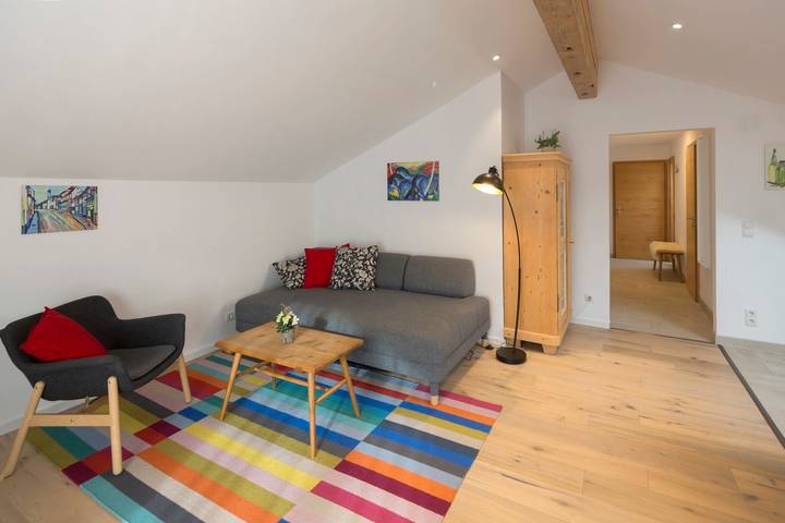 Ferienwohnung für 4 Personen, mit Balkon und Ausblick in Krün - 4