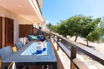 Apartment in Playa del Port de Pollença, Pollença für 4 