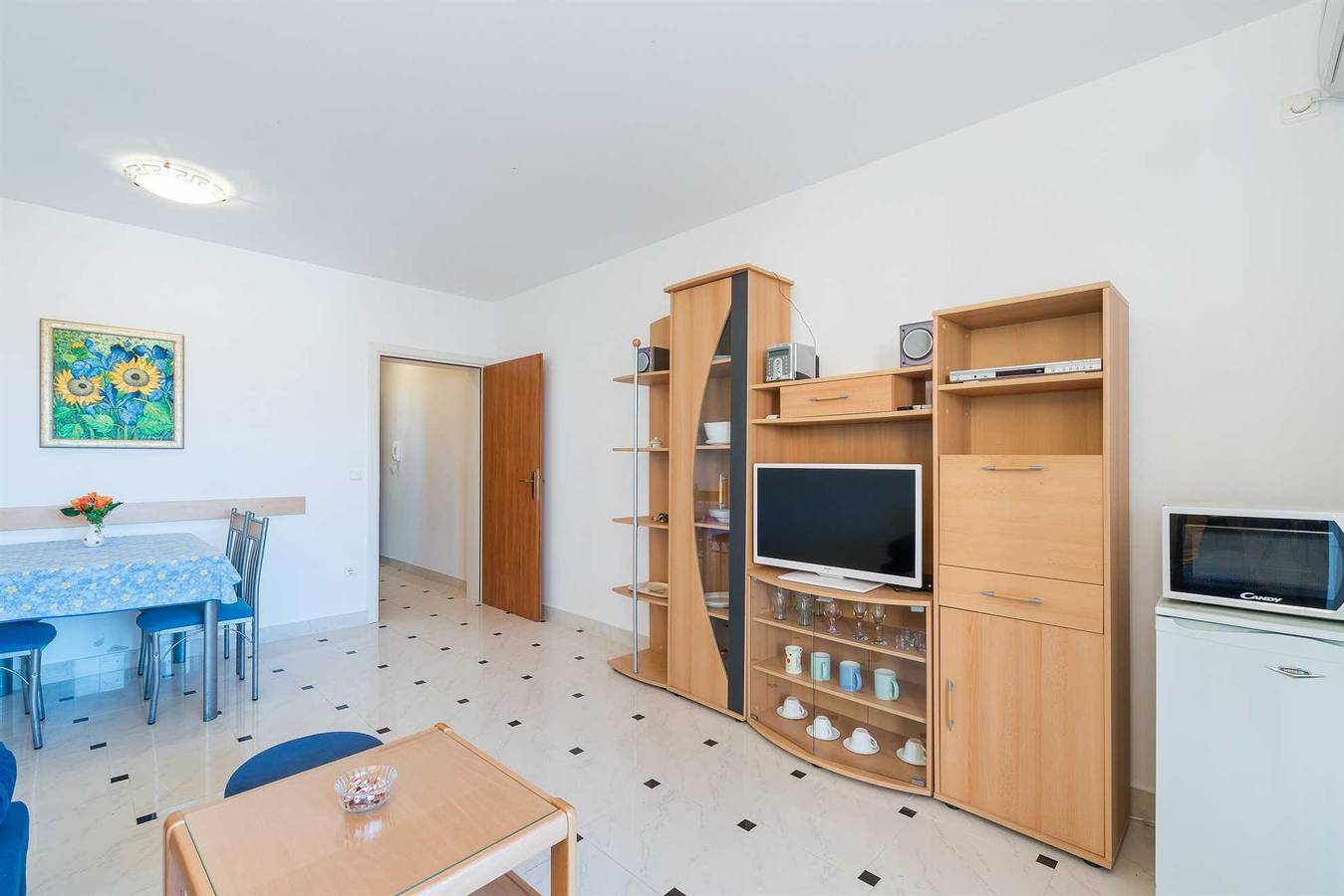 Cały apartament, Apartament wakacyjny dla 4 osób z taras in Vir