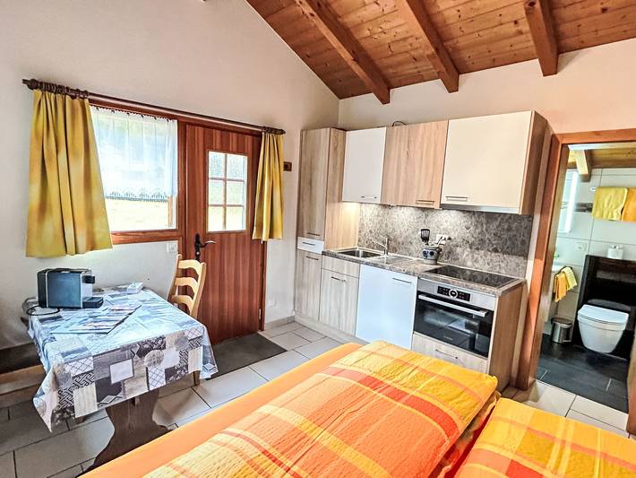 Ferienhaus für 2 Personen, mit Terrasse und Ausblick sowie Garten, mit Haustier im Wallis - 2