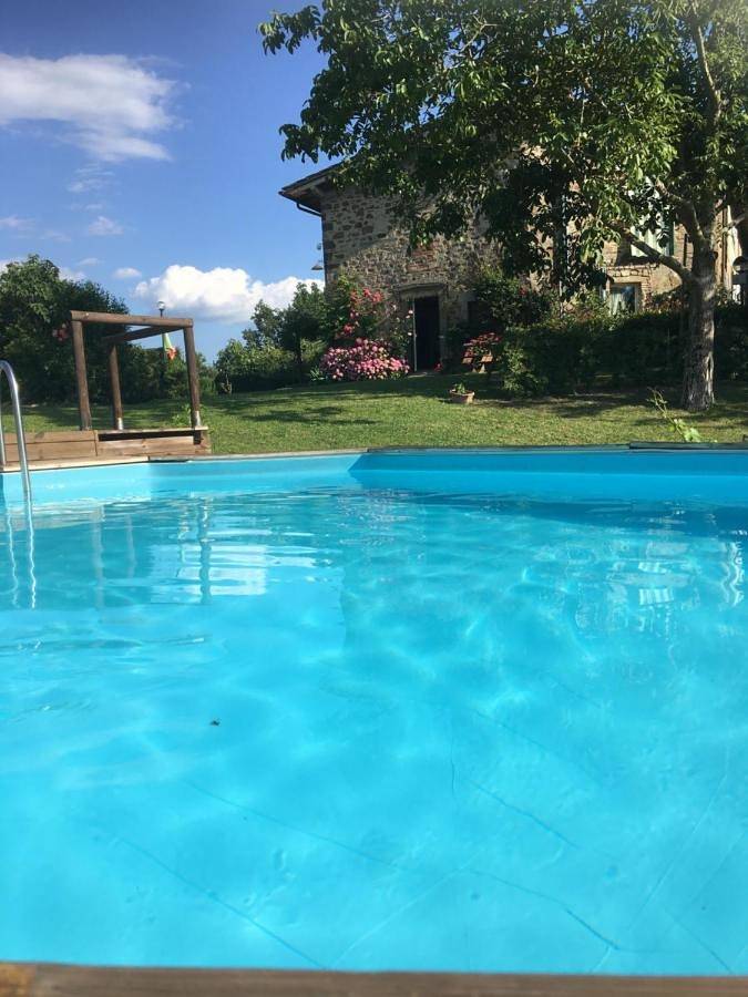 Chambre d’hôte pour 3 personnes, avec jardin ainsi que piscine et vue, animaux acceptés en Toscane