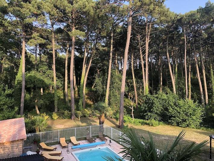 Villa pour 15 personnes, avec vue et jardin ainsi que sauna et piscine, adapté aux familles à Seignosse - 2