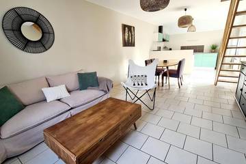 Gîte pour 6 personnes, avec terrasse à Marck