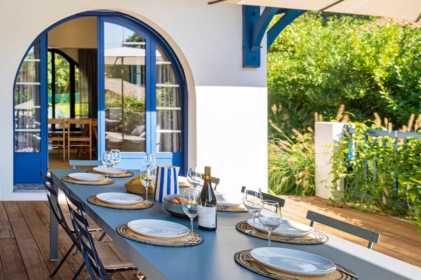 Ferienhaus Iparra – Golf von Hossegor – 12 Pers., privater Pool, Klimaanlage, strandnah in Hossegor, Côte d’Argent