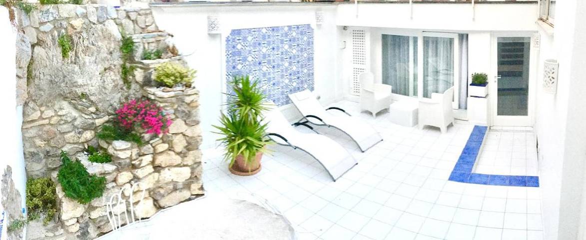 Location de vacances pour 3 personnes, avec terrasse à Positano