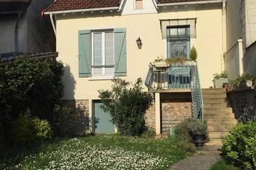 Gîte pour 4 personnes, avec balcon et jardin à Bry-sur-Marne