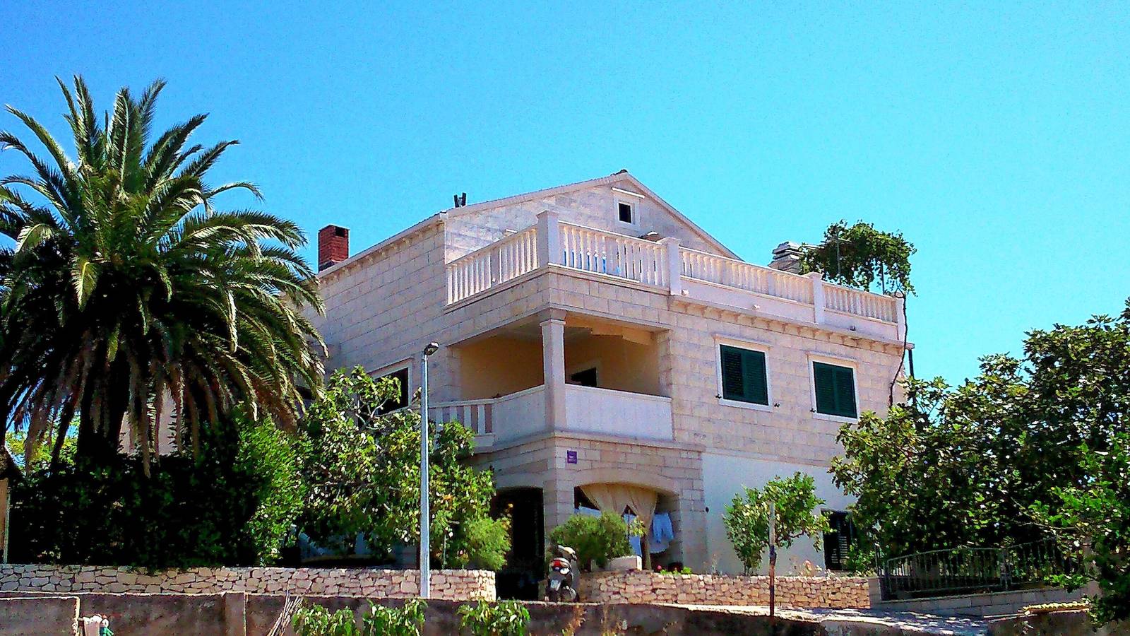 Cały apartament, Czteropokojowy apartament z tarasem i widokiem na morze Sumartin, Brač -a in Sumartin, Brac