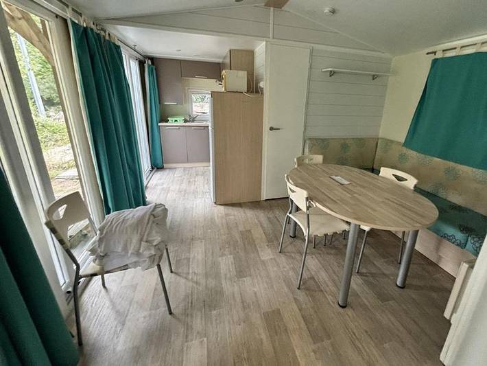 Camping Ushuaïa Villages - Les Pommiers Pays d'Auge - Mobilheim 4 personen - Mobilheim Louisiane Grand Large 2 Zimmer in Saint-Pierre-de-Cormeilles, Bernay und Umgebung