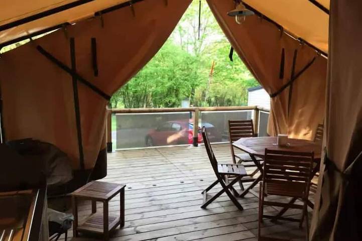 Mobil home pour 5 personnes à Saint-Martin-du-Vieux-Bellême