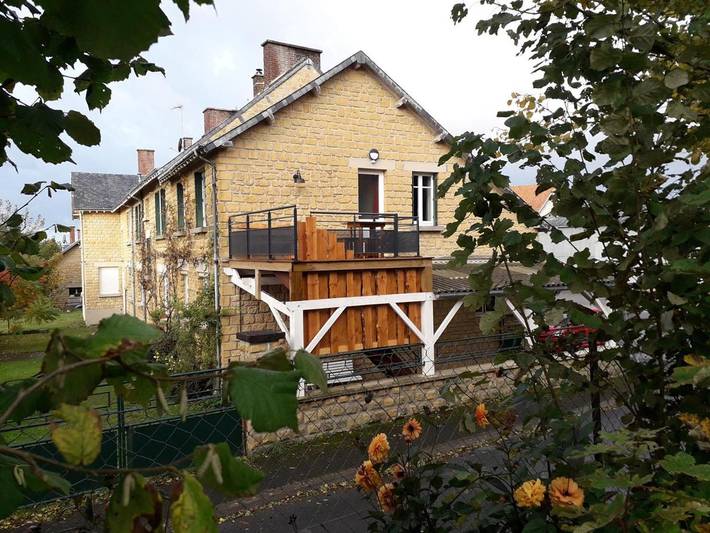 Appartement de vacances pour 2 personnes, avec Terrasse et Jardin dans Autrecourt-et-Pourron