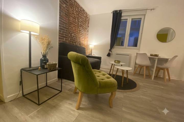 Appartement entier, Chaleureux 30m² à proximité de la plage in Touquet-Paris-Plage, Région de Montreuil