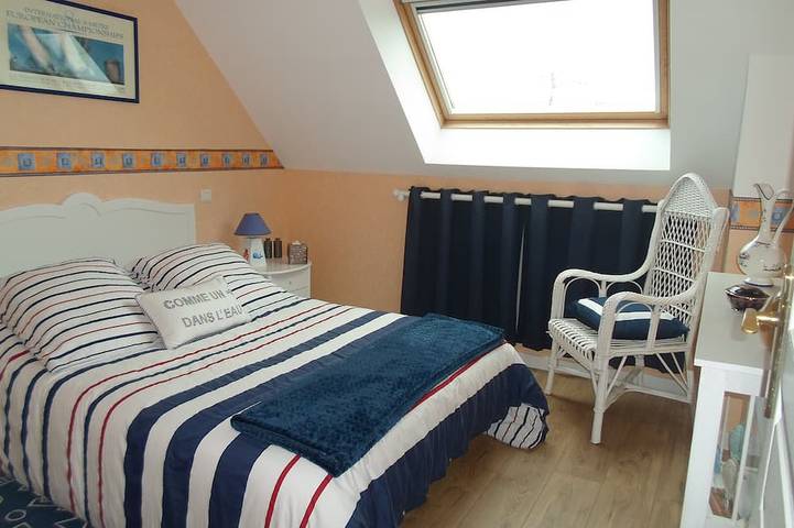 Location de vacances pour 6 personnes, avec terrasse et jardin dans Plage Du Men Armor - 4