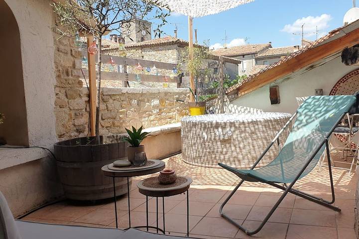 Maison de vacances pour 5 personnes, avec Balcon et Jacuzzi