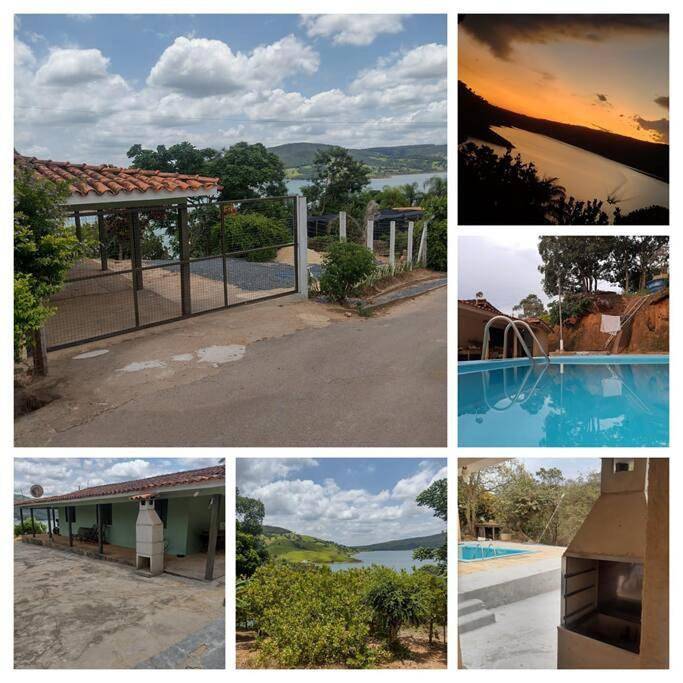 Casas e apartamentos de temporada para 15 pessoas, com vista e jardim e ainda piscina and vista para o lago, com animais de estimação em Capitólio