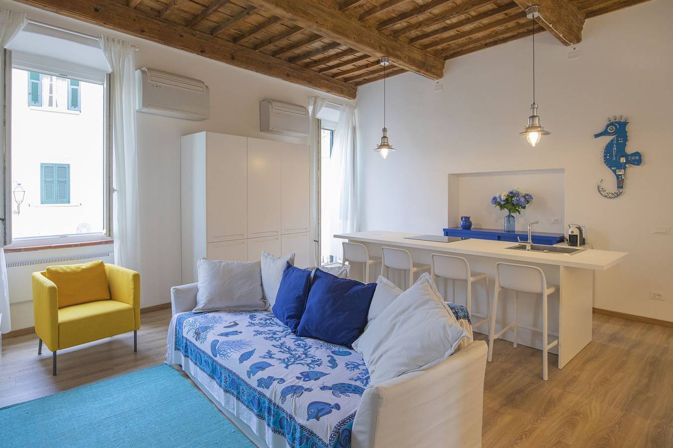 Appartement de vacances entier, Appartement de vacances pour 4 personnes avec balcon in Portoferraio, Archipel toscan