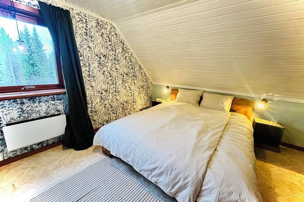 Ferienhaus mitten in der Natur von schwedisch Lappland mit Sauna in Pajala, Lappland (Schweden)
