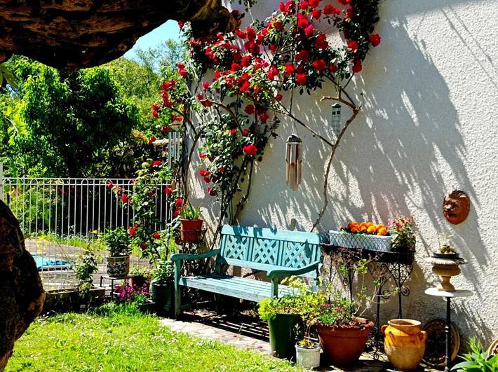 Chambre d’hôte pour 2 personnes, avec jardin ainsi que vue et terrasse à Pouillon - 2