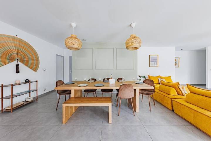 Location de vacances pour 10 personnes, avec piscine à Mios - 4