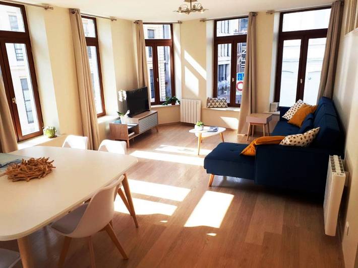 Gîte pour 6 personnes dans Gare De Lille Flandres