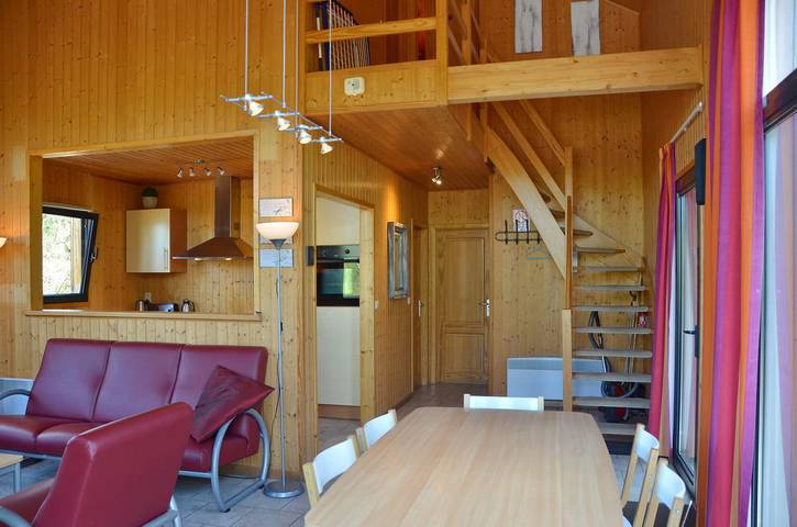 Chalet für 6 Personen, mit Terrasse und Sauna sowie Garten in Belgien - 3