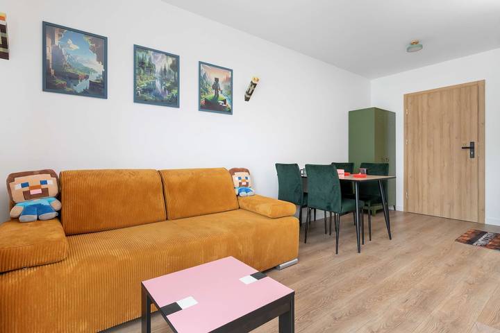 Apartament wakacyjny dla 4 osób, z Ogród w Jastrzębia Góra