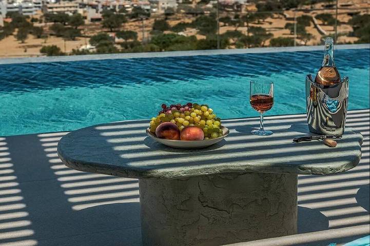 Villa per 4 persone, con terrazza e idromassaggio a Scarpanto