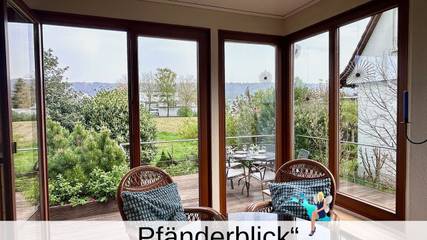 Ferienhaus für 6 Personen, mit Garten und Ausblick in Lindau