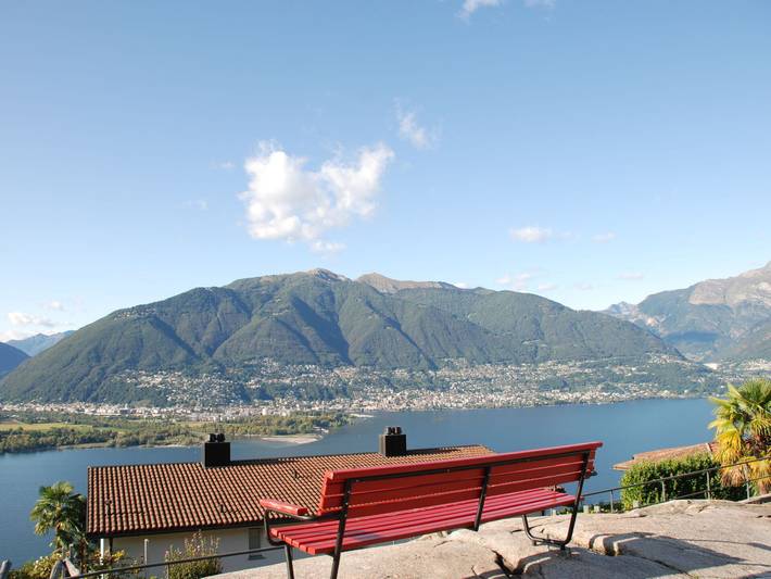 Ferienwohnung für 4 Personen, mit Terrasse und Pool sowie Seeblick im Tessin - 4