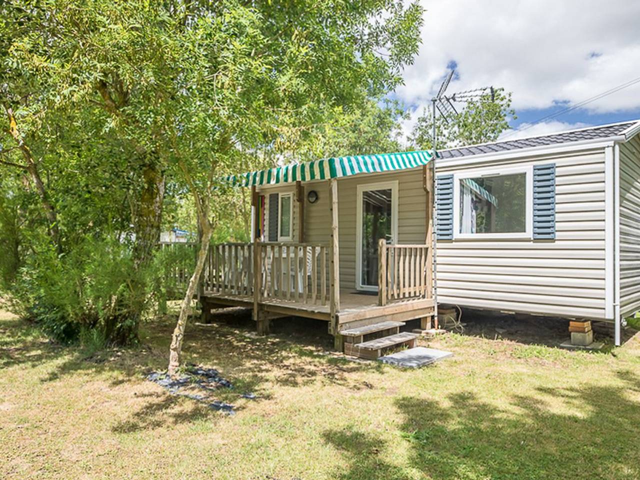 Mobil-home avec terrasse à Puyravault in Puyravault (Vendée), Fontenay-le-Comte