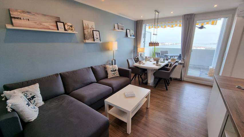 Ferienwohnung für 4 Personen, mit Balkon und Seeblick in Heiligenhafen, Südliche Ostseeküste