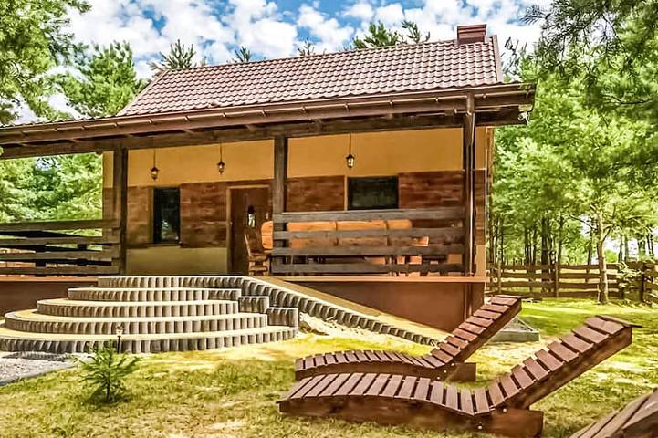 Dom dla 8 osób, z sauna i ogród, zwierzęta dozwolone w Pasym