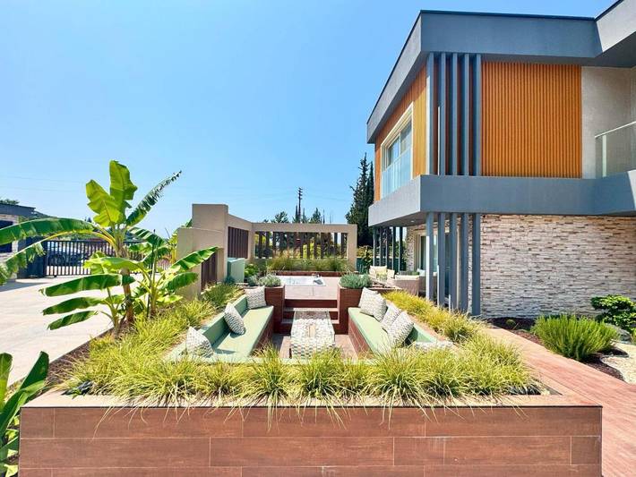 Villa für 5 Personen, mit Ausblick und Garten in Kusadasi
