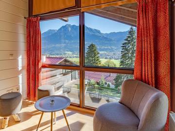 Ferienwohnung für 3 Personen, mit Balkon und Ausblick in Oberstdorf