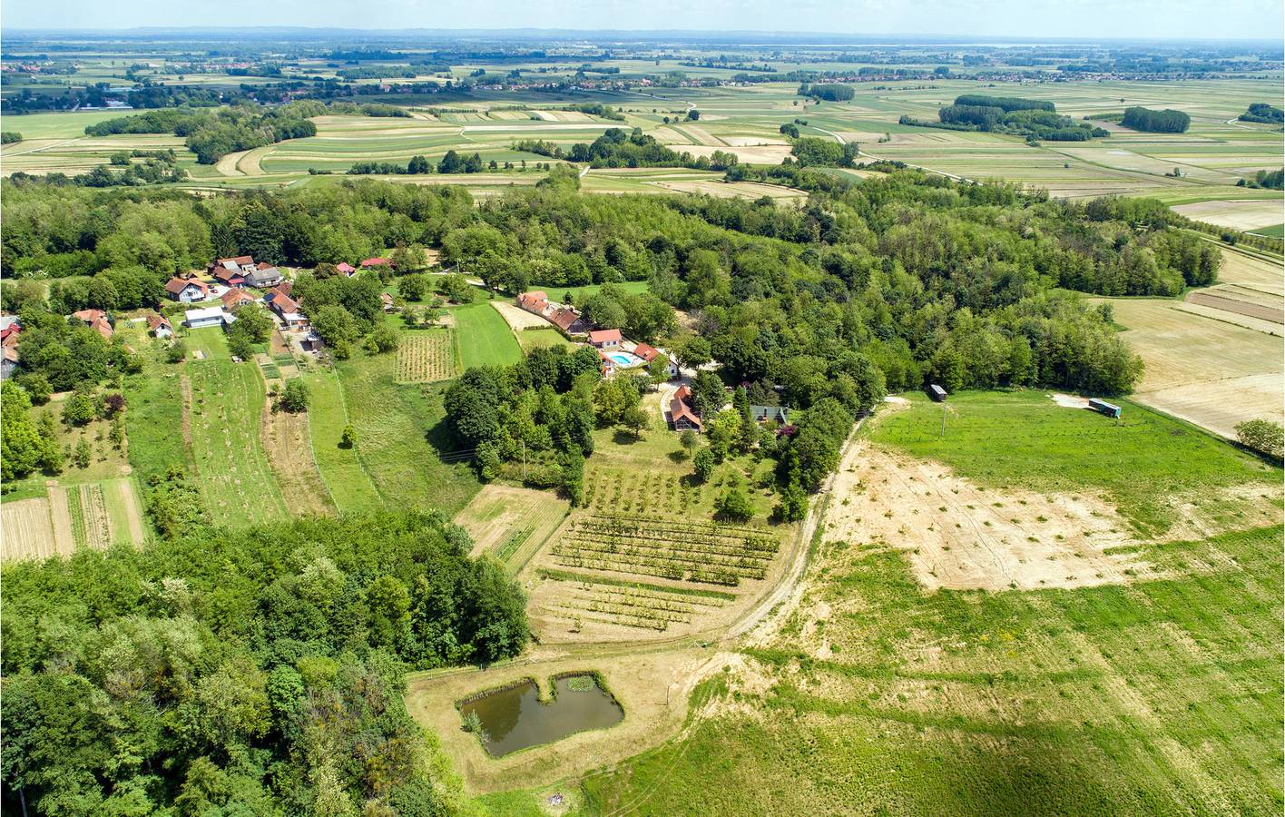 Ferienhaus für 20 Personen mit Ausblick in Varazdin