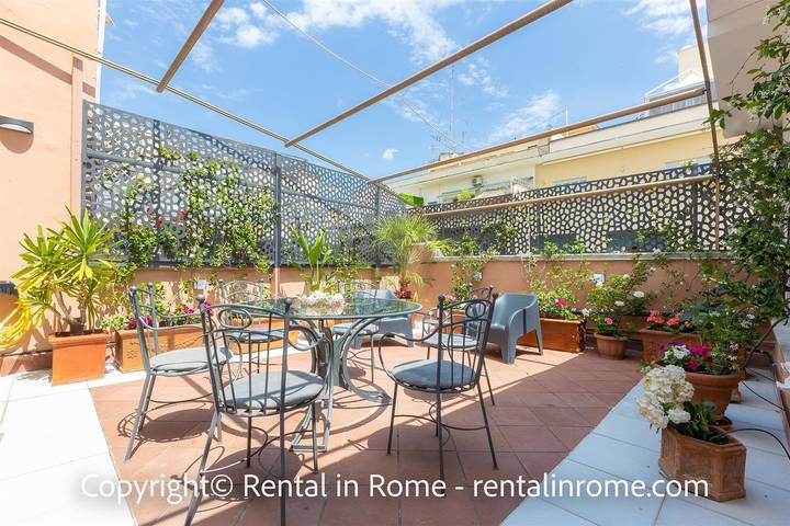 Loft per 4 persone, con balcone/terrazza in Scalinata di Trinità dei Monti