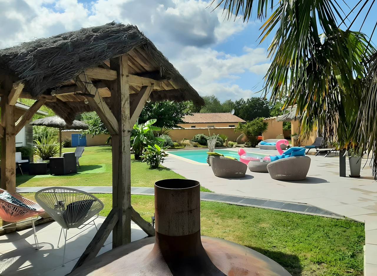 Chambre d’hôtes « Le Nid’zen » avec Wi-Fi in Le Nizan, Région de Langon