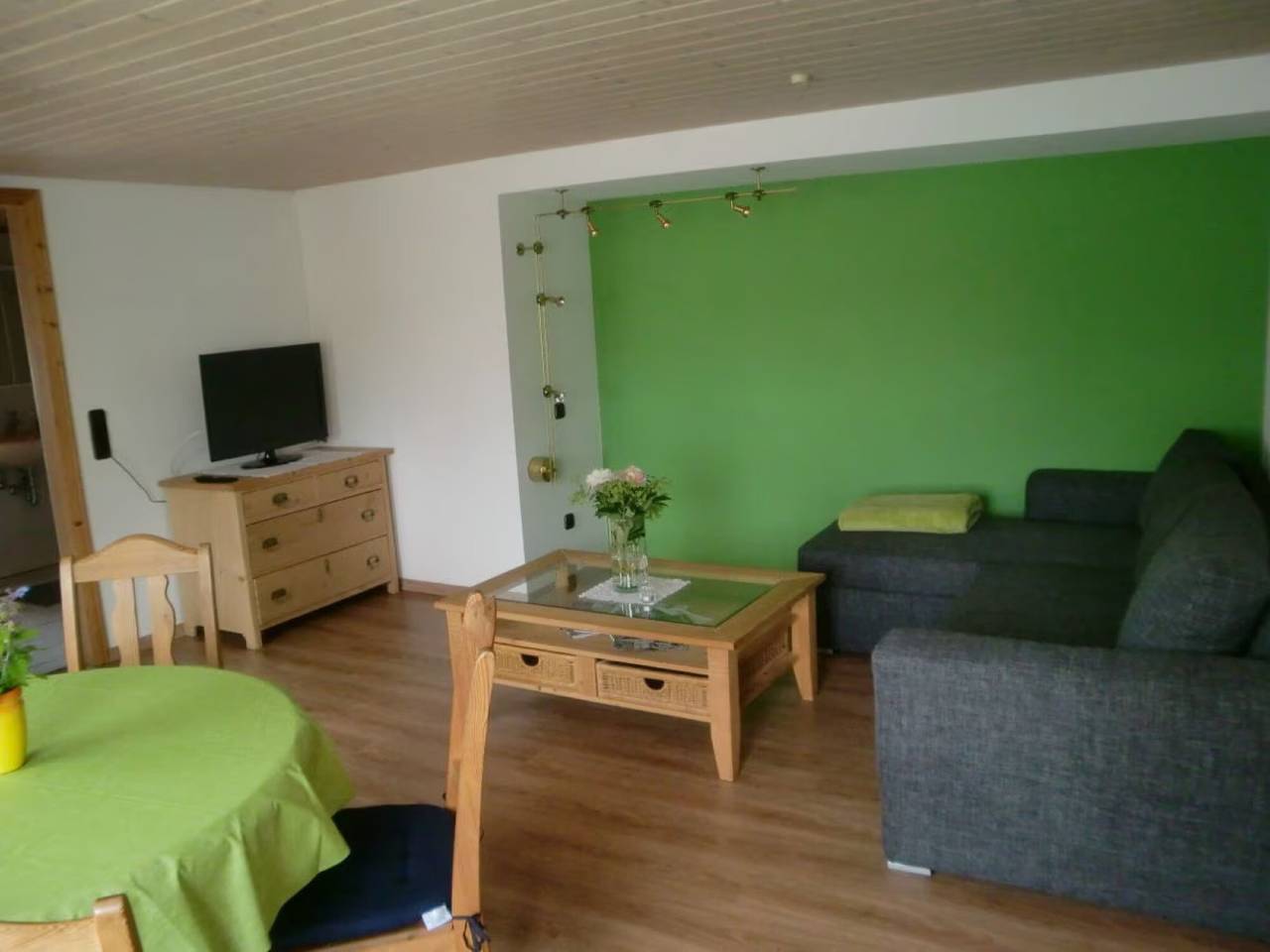 Ganze Wohnung, Ferienwohnung 'Harmonie' mit Gemeinschaftsgarten und Wlan in Oberreute, Bayerisch Schwaben