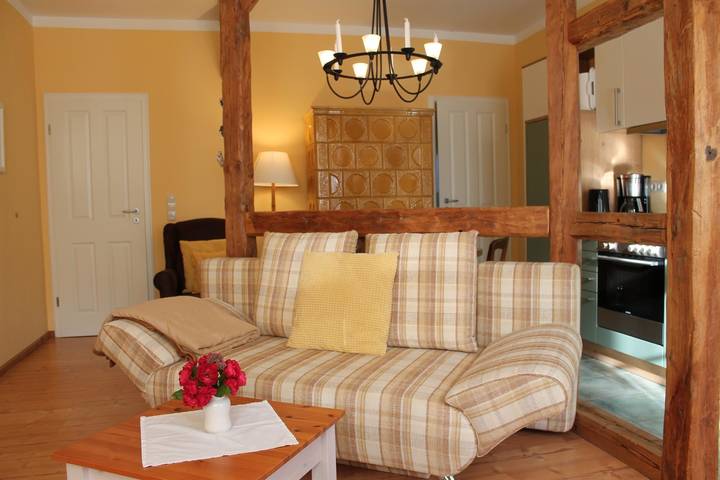 Apartment, shower, toilet, 1 bed room in Klutz, North-West Mecklenburg (Wismar region)