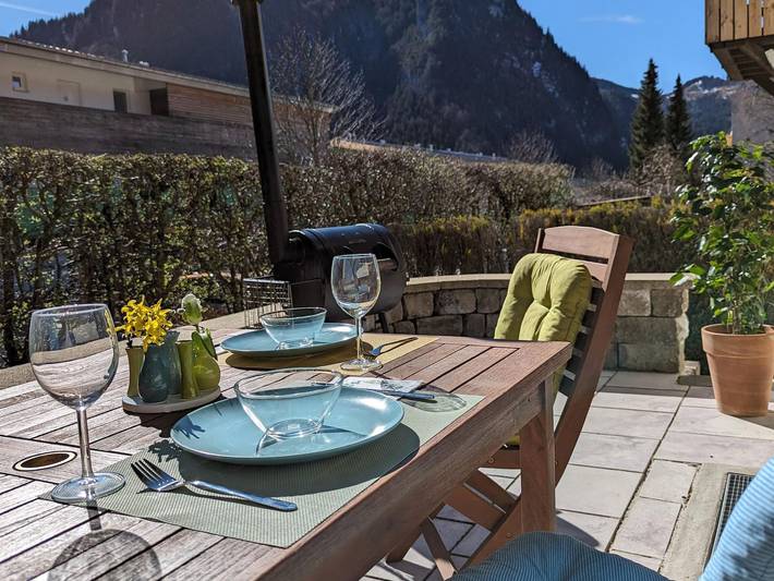 Hütte für 5 Personen, mit Terrasse und Garten in Oberammergau