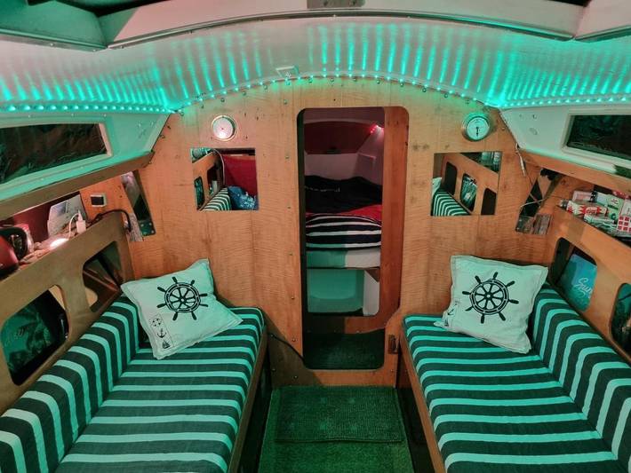 Bateau pour 3 personnes, avec vue et terrasse en Normandie - 4