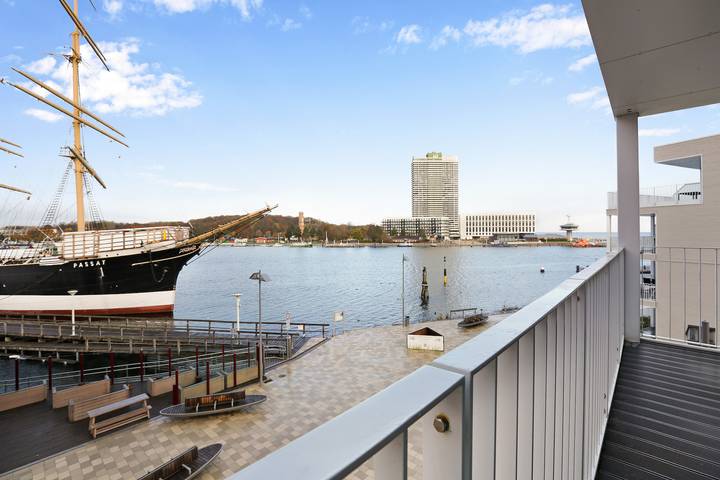 Ferienwohnung für 6 Personen, mit Balkon und Balkon/Terrasse sowie Sauna in der Lübeck