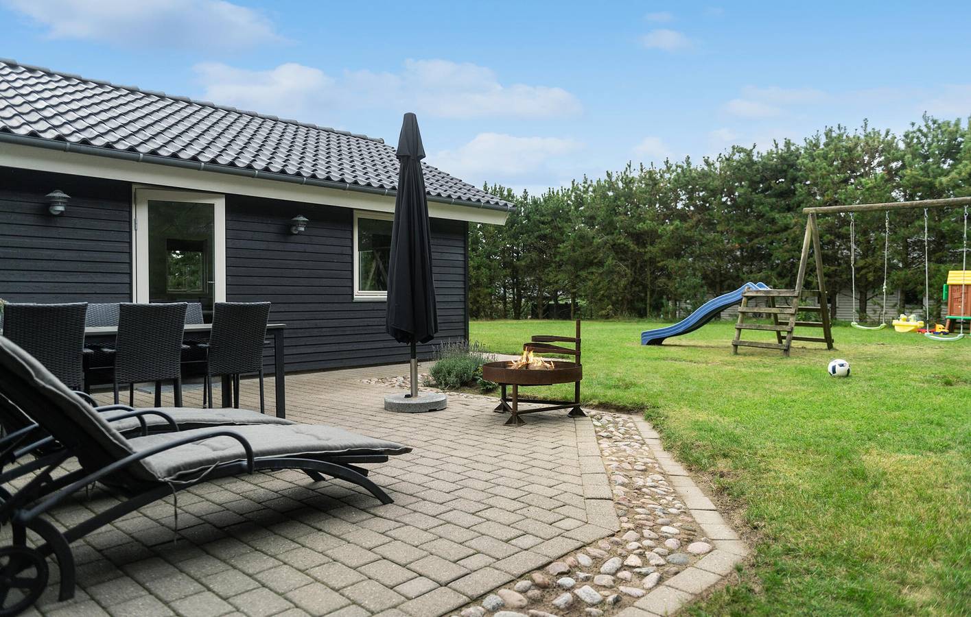 Ferienhaus für 6 Personen mit Sauna in Varde