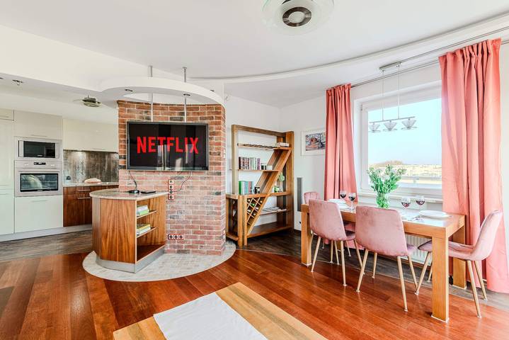 Apartament wakacyjny dla 6 osób, z Ogród w Łódź