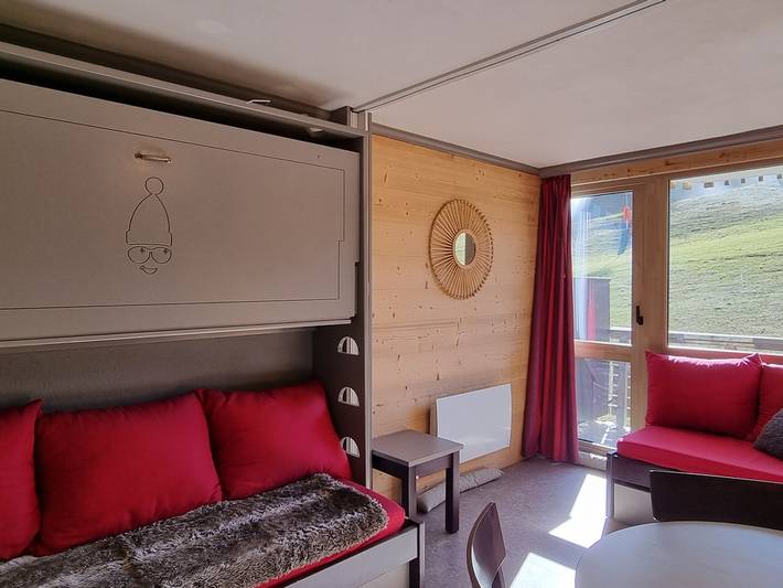 Gîte pour 4 personnes, avec Balcon dans Aime 2000 - 4