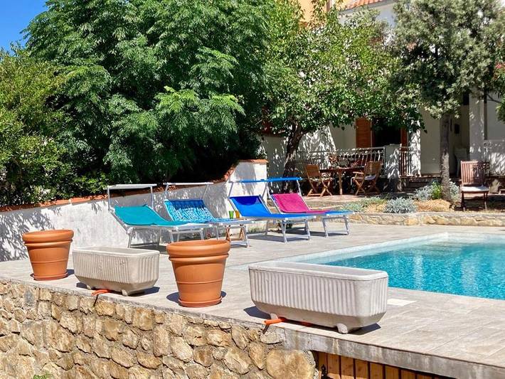 Ferienhaus mit Meerblick für 8 Personen, mit Pool und Garten sowie Ausblick in Barbat na Rabu - 3