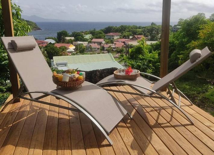 Maison de vacances pour 4 personnes, avec jardin et vue