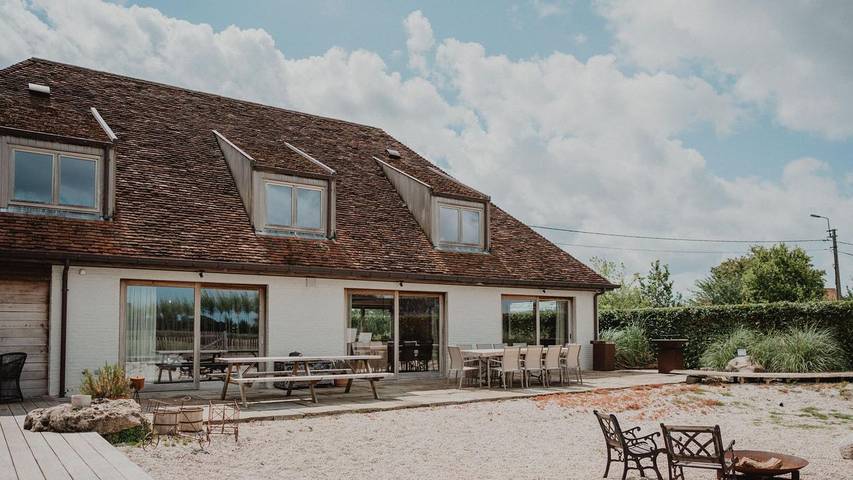 Maison de vacances pour 10 personnes, avec sauna ainsi que jardin et terrasse à Maldegem