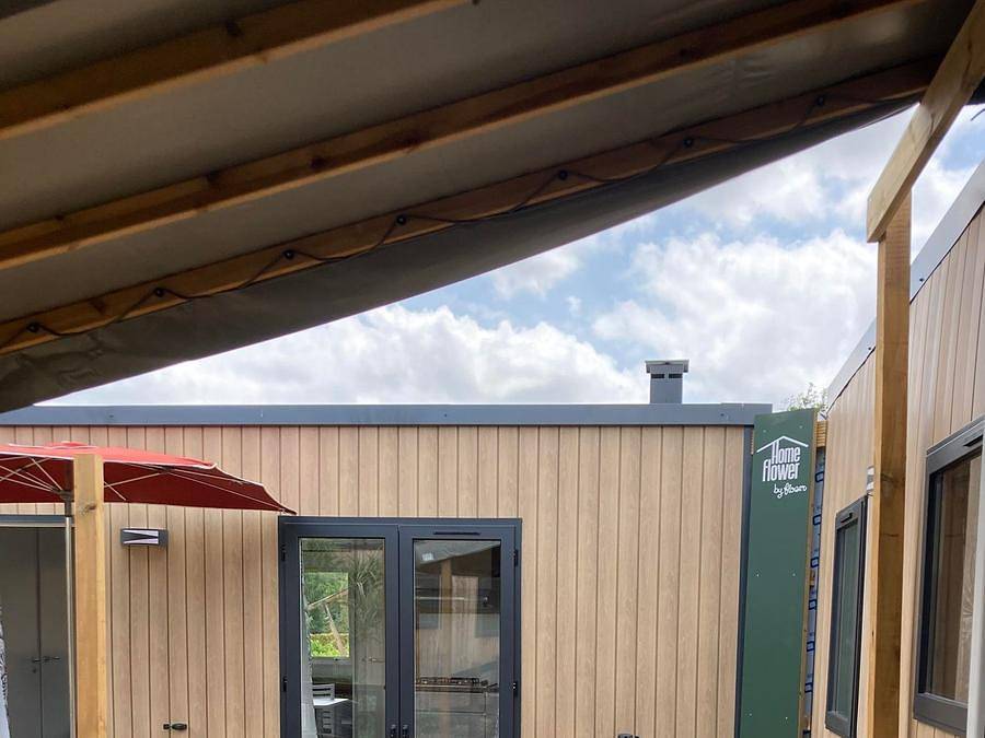 Flower Camping de l'Olivigne - Casa mobile 10 persone - Tribu Premium in Bize-Minervois, Narbonne e dintorni