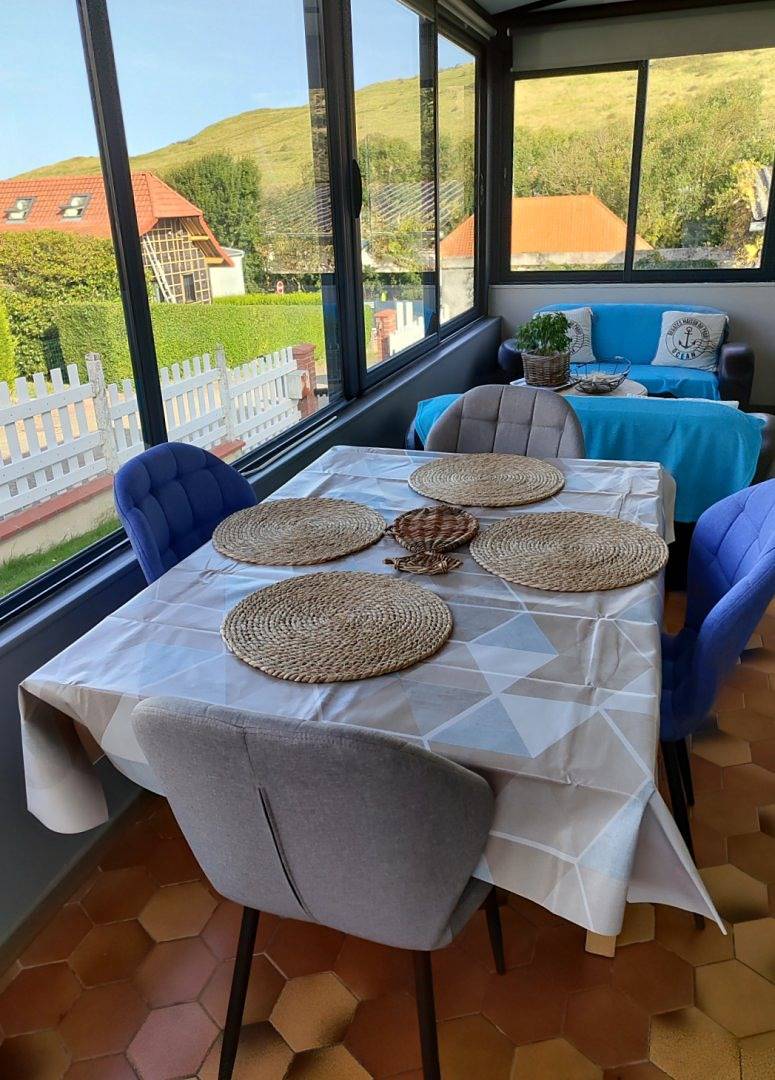 Gîte La Goélette, vue mer, 4 pers. 70 m² avec cour in Saint-Martin-en-Campagne, Région de Dieppe